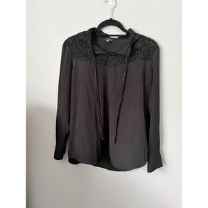 Black Blouse by Ann Taylor. Petite Size